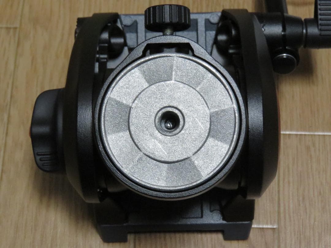 MVH500AH マンフロット プロフルードビデオ雲台60mm フラットベース