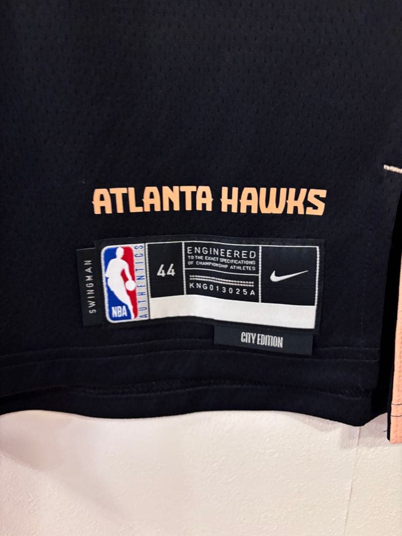 NBA ATLANTA HAWKS JOHNSON ユニフォーム 44