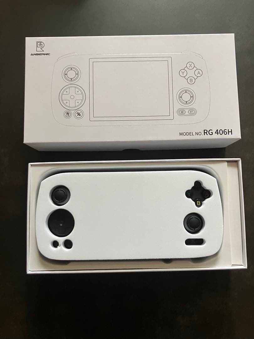 ハ*ん様 【美品】ANBERNIC RG406H クリアパープル