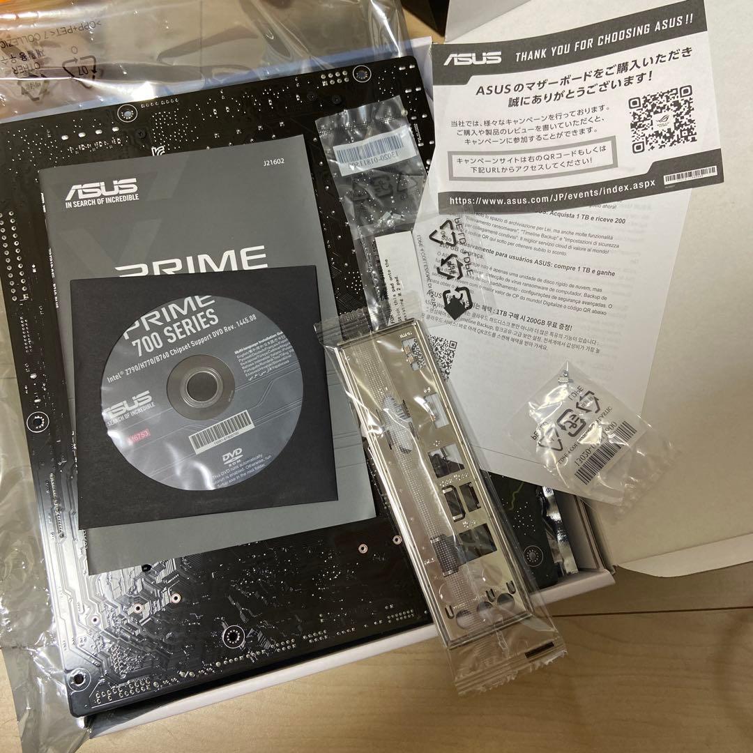 ASUS PRIME B760-PLUS マザーボード