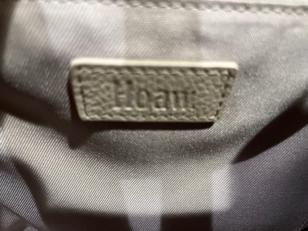 Hoaw ライトベージュ　ボストンバッグ