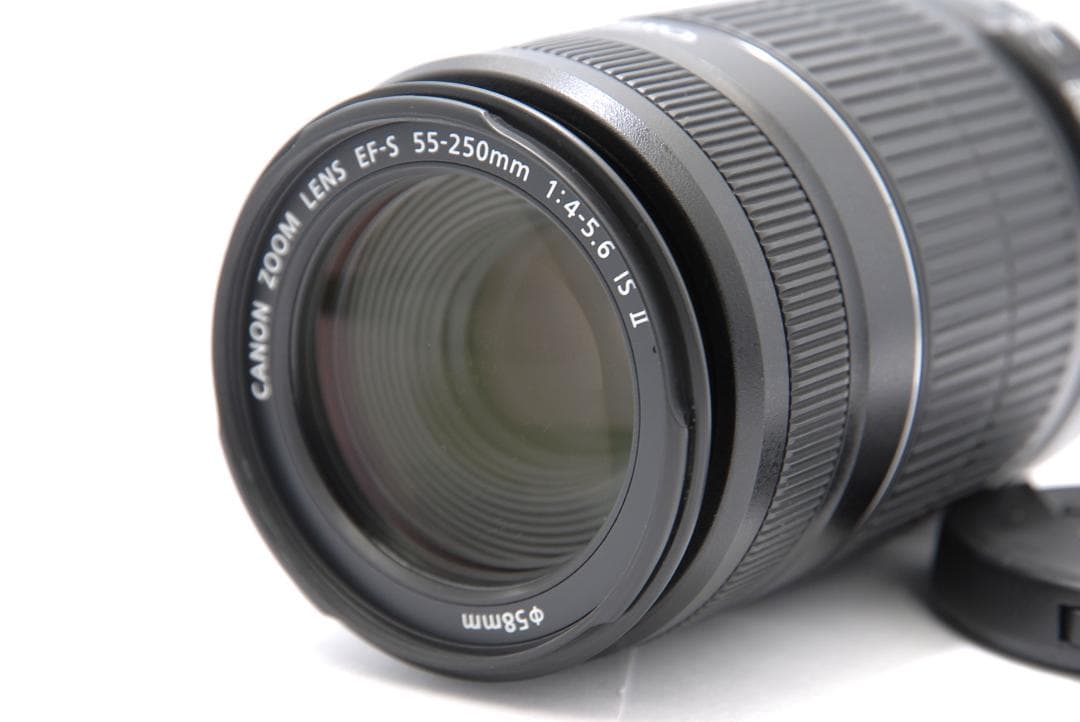 Canon EF-S 55-250mm F4-5.6 IS II 望遠レンズ