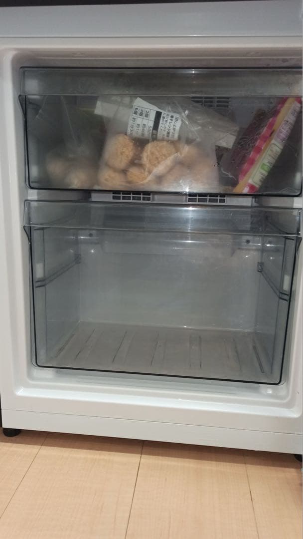 TWNBIRD 2ドア冷蔵庫 HR-GJ12 ブラック 2022年製