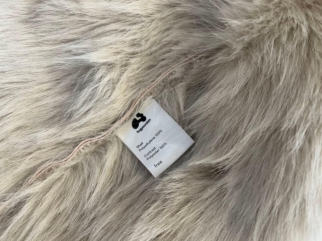 Hugyourskin ファー付き ライトピンク ジャケット