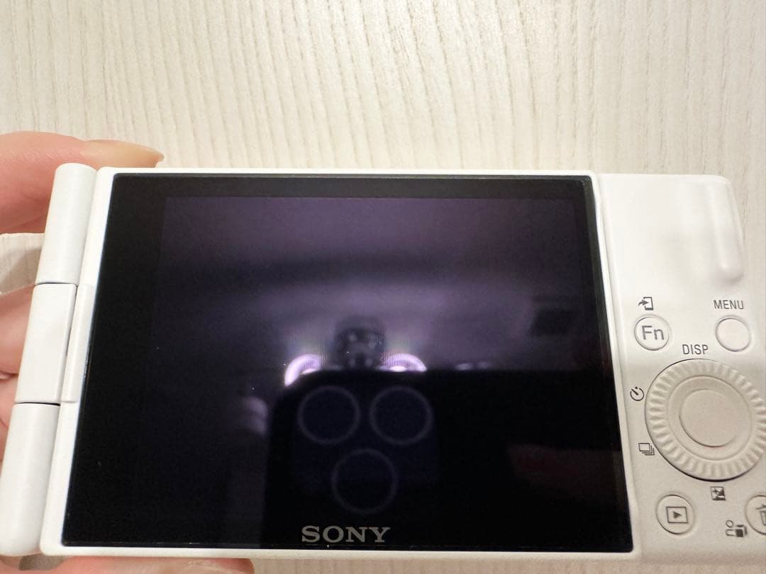 【美品】Sony ZV-1M2 ホワイト コンパクトデジタルカメラグリップキッド