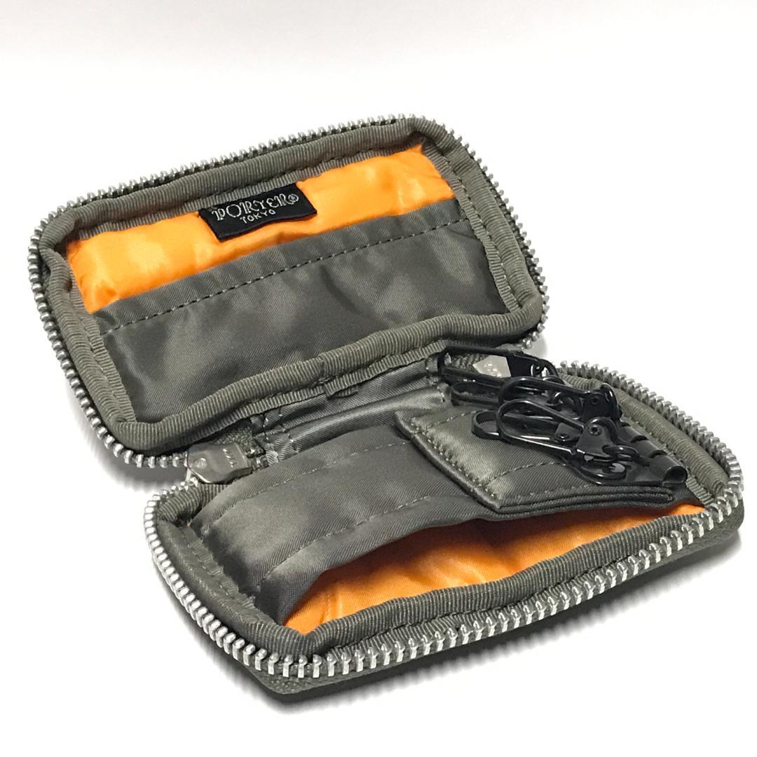 PORTER TANKER KEY CASE シルバーグレー 622-07138