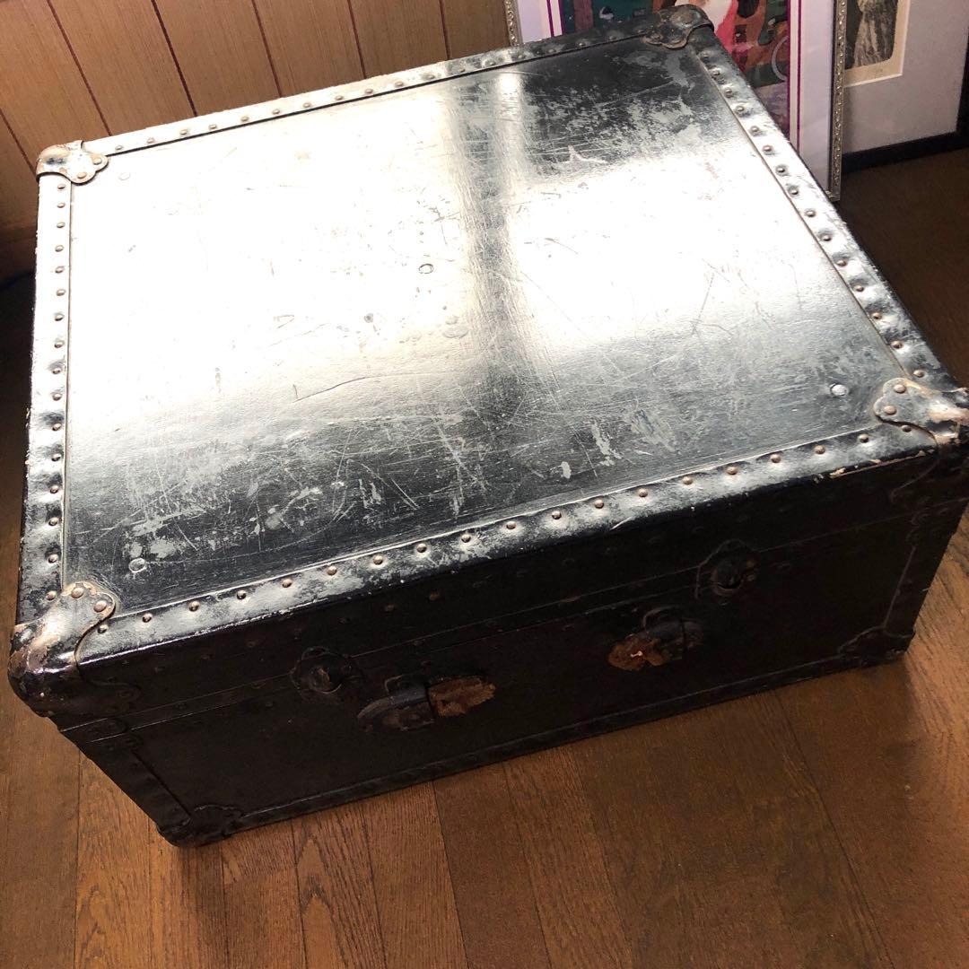 限定お値下げ！ヴィンテージ　レトロ　トランク　特大トランクケース