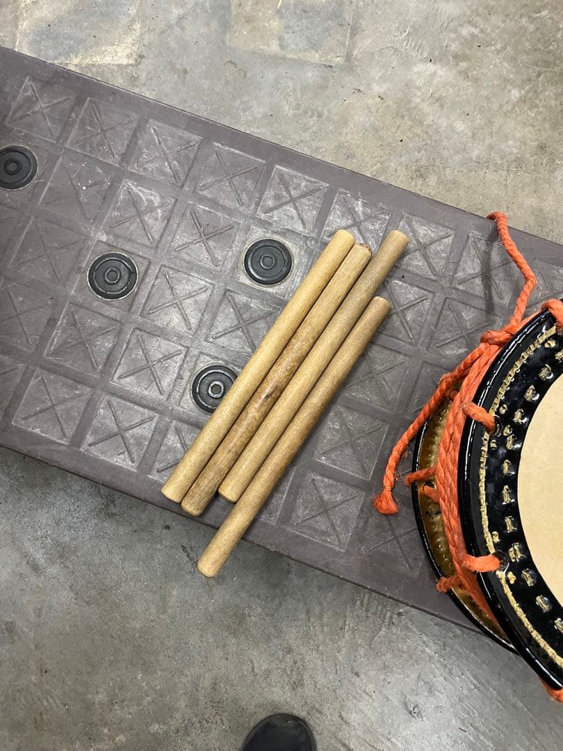 ◾️締太鼓 和太鼓 和楽器 バチ付き♫