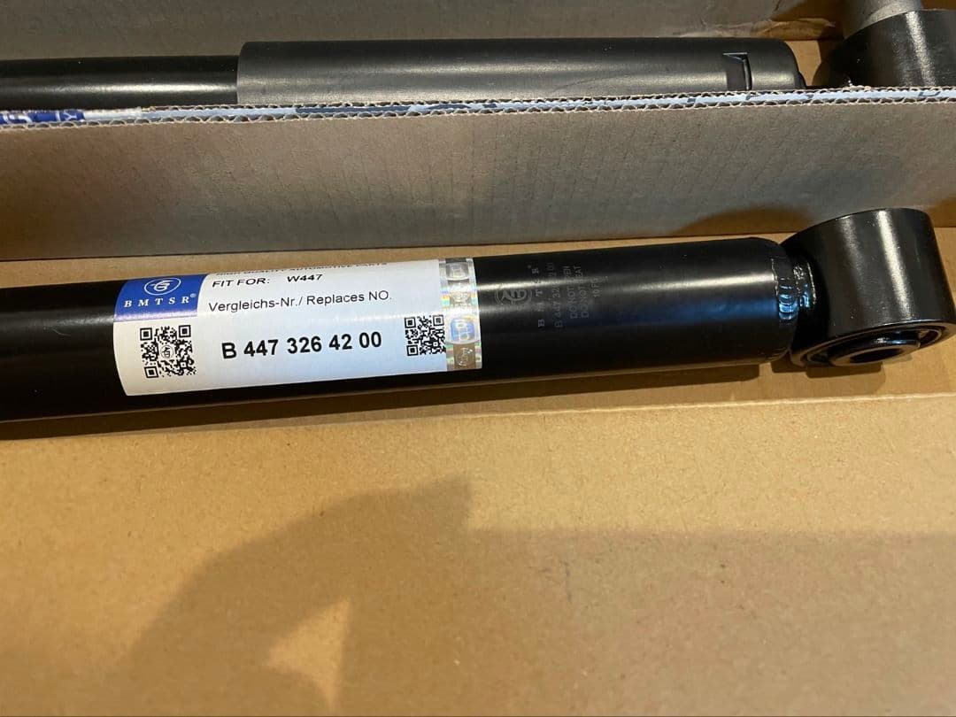 w447RHD v220d 新型vクラス　乗り心地改善フルセット