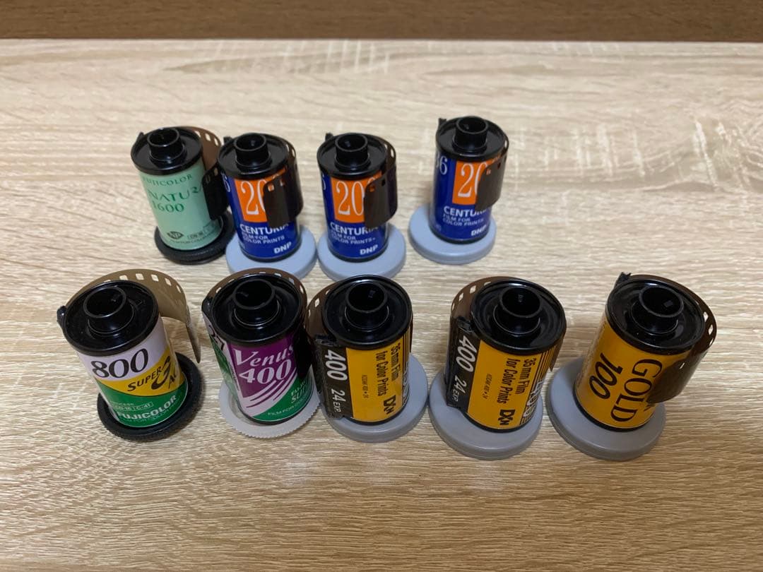 カメラ　フィルム　色々　24本