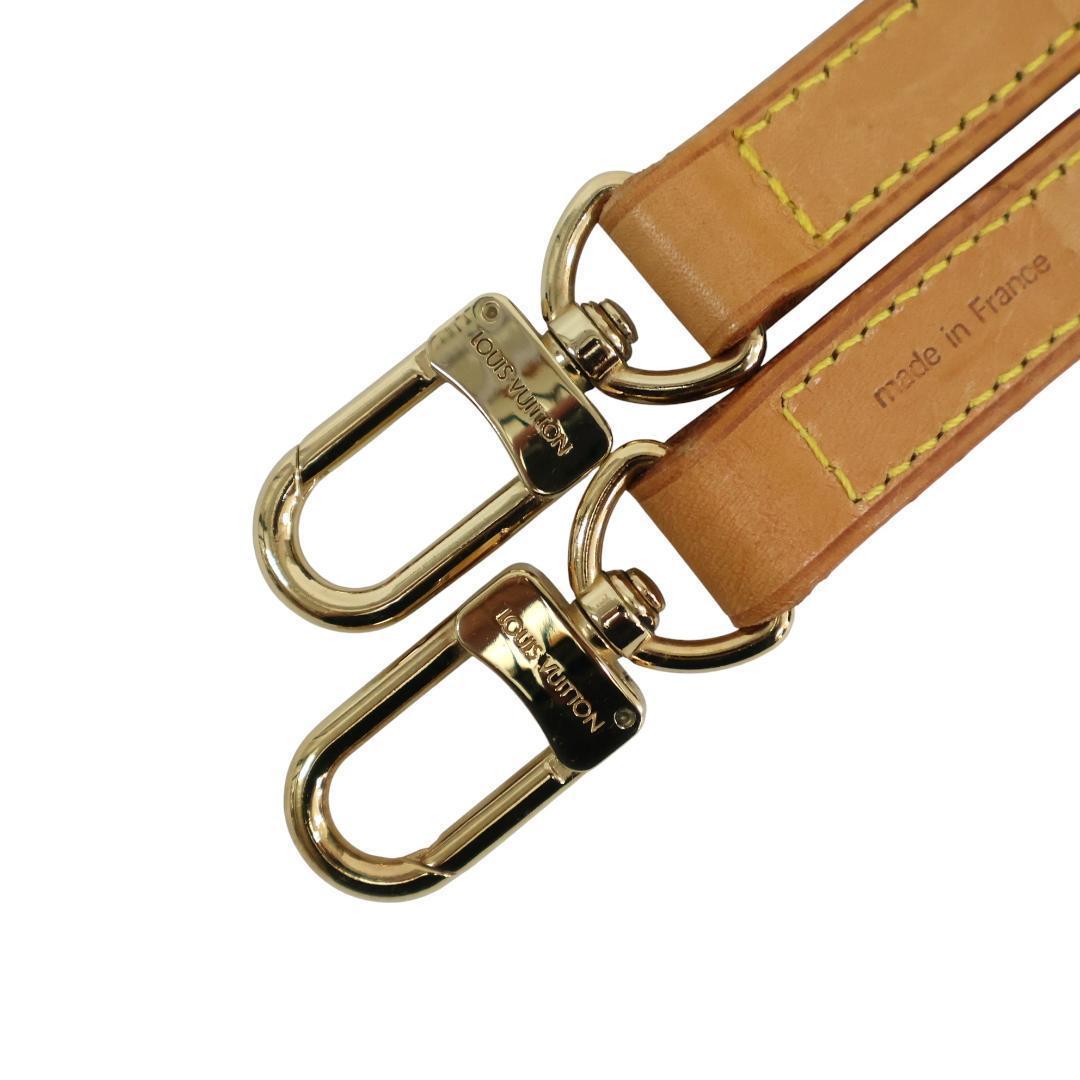 極美品 ルイヴィトン ショルダーストラップ ヌメ革 ゴールド金具 ストラップ