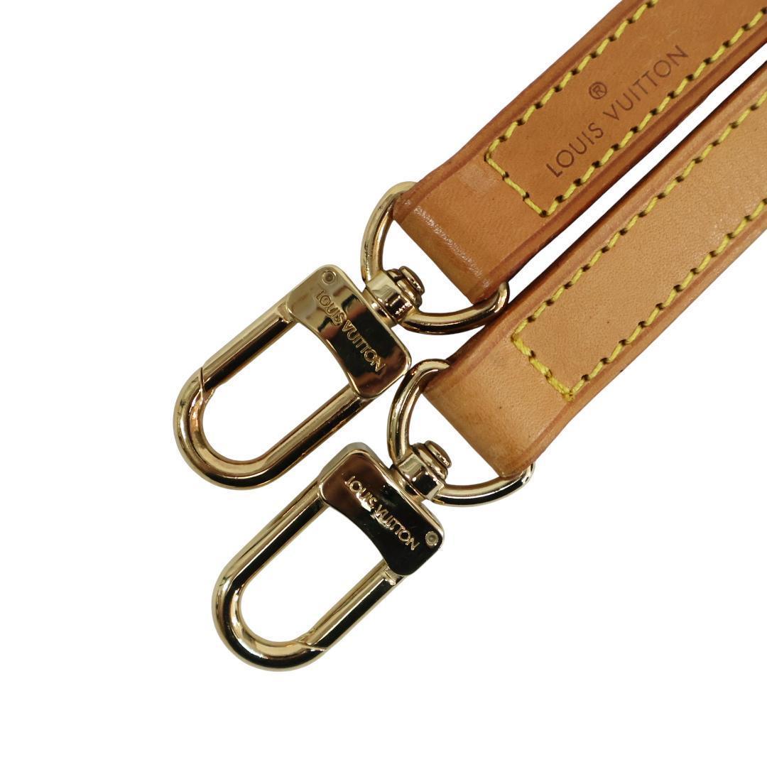 極美品 ルイヴィトン ショルダーストラップ ヌメ革 ゴールド金具 ストラップ