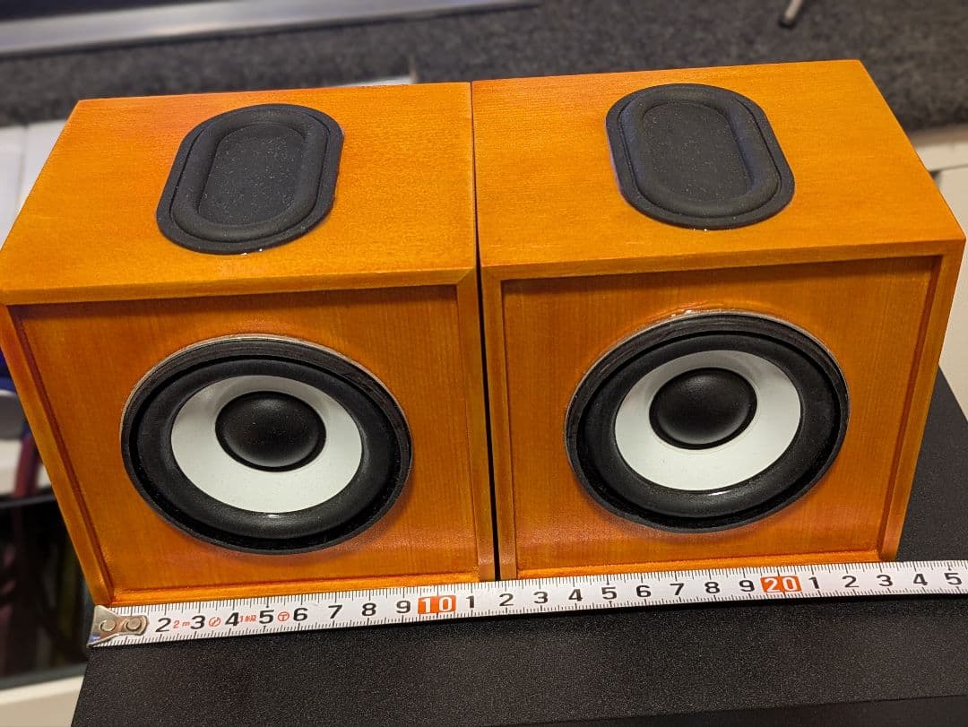 中古希少品 talbot one 木製キューブ型スピーカー Makuake掲載
