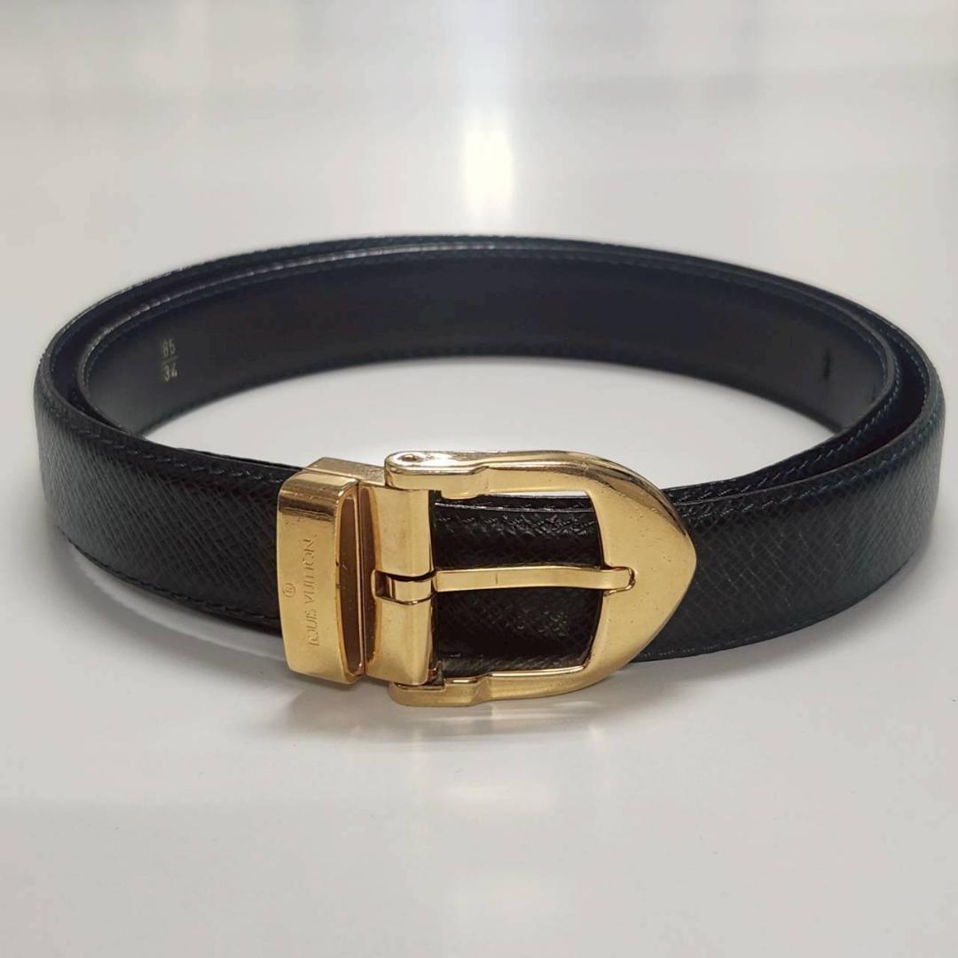 ルイヴィトン レディースベルト サンチュール・クラシック #85 ダークグリーン