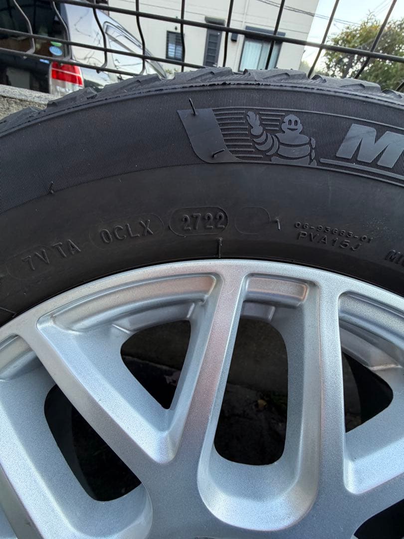 ミシュラン X-ICE  2022年製 スタッドレス195/65R15