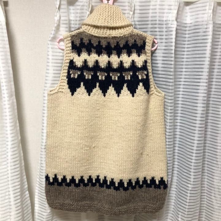カナディアンセーター ニット カウチン ベスト