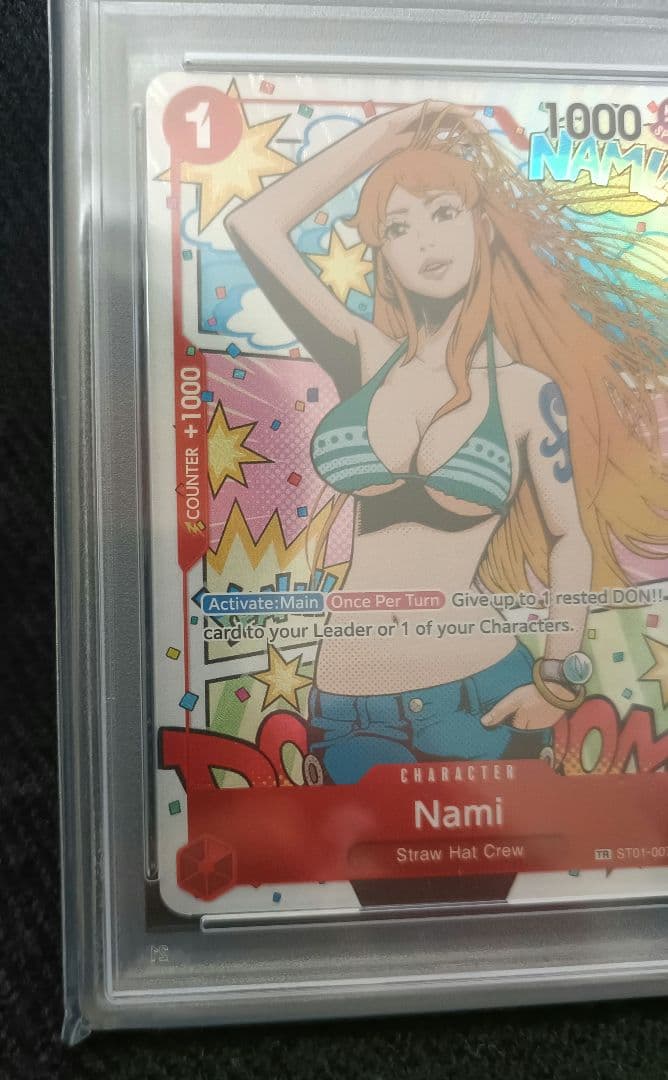 ワンピース カード ナミ トレジャー・レア　tr