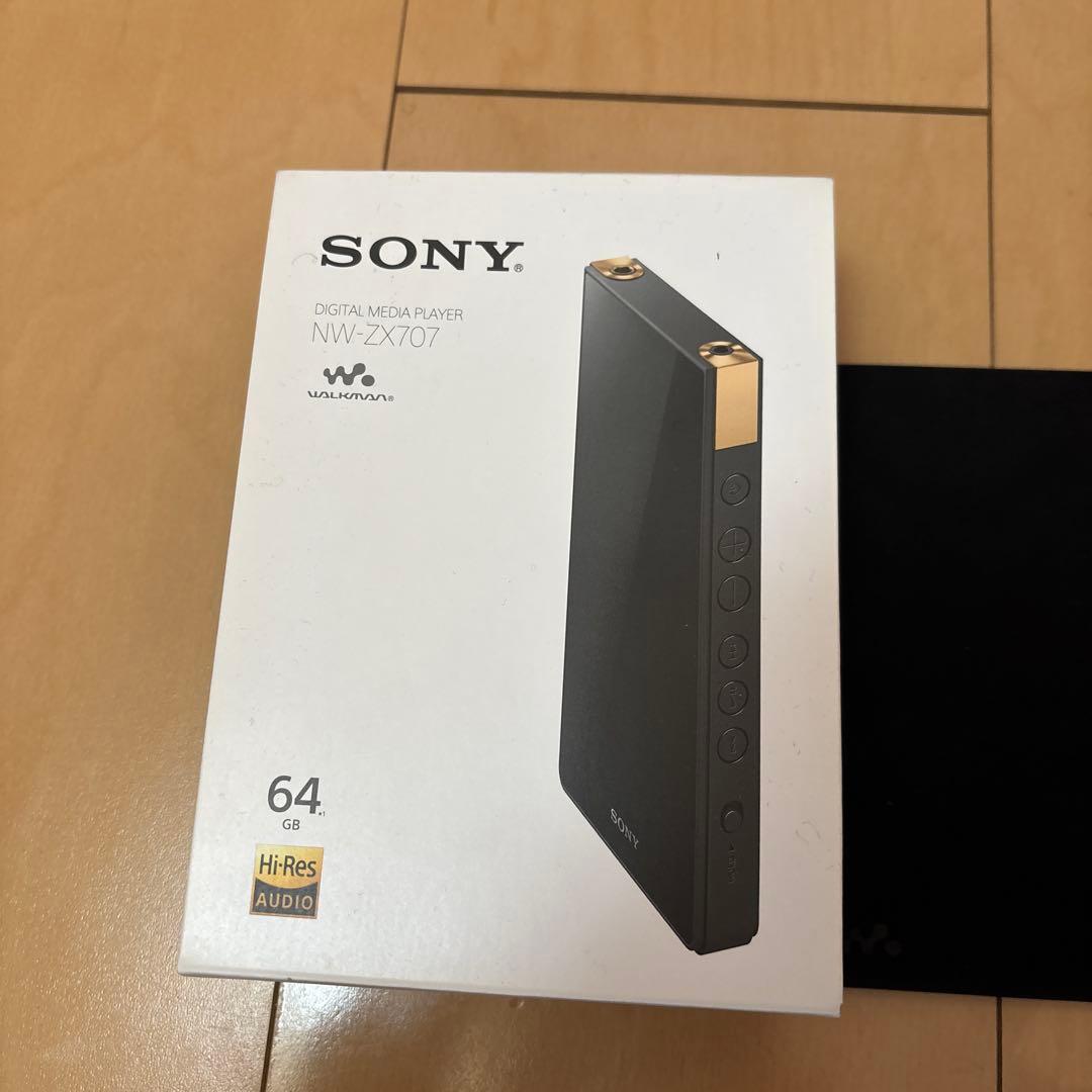 Sony NW-ZX707 64GB デジタルオーディオプレーヤー ケース付