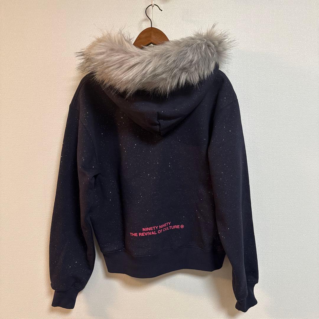 9090girl 90 Logo Glitter Navy×Star M 新品