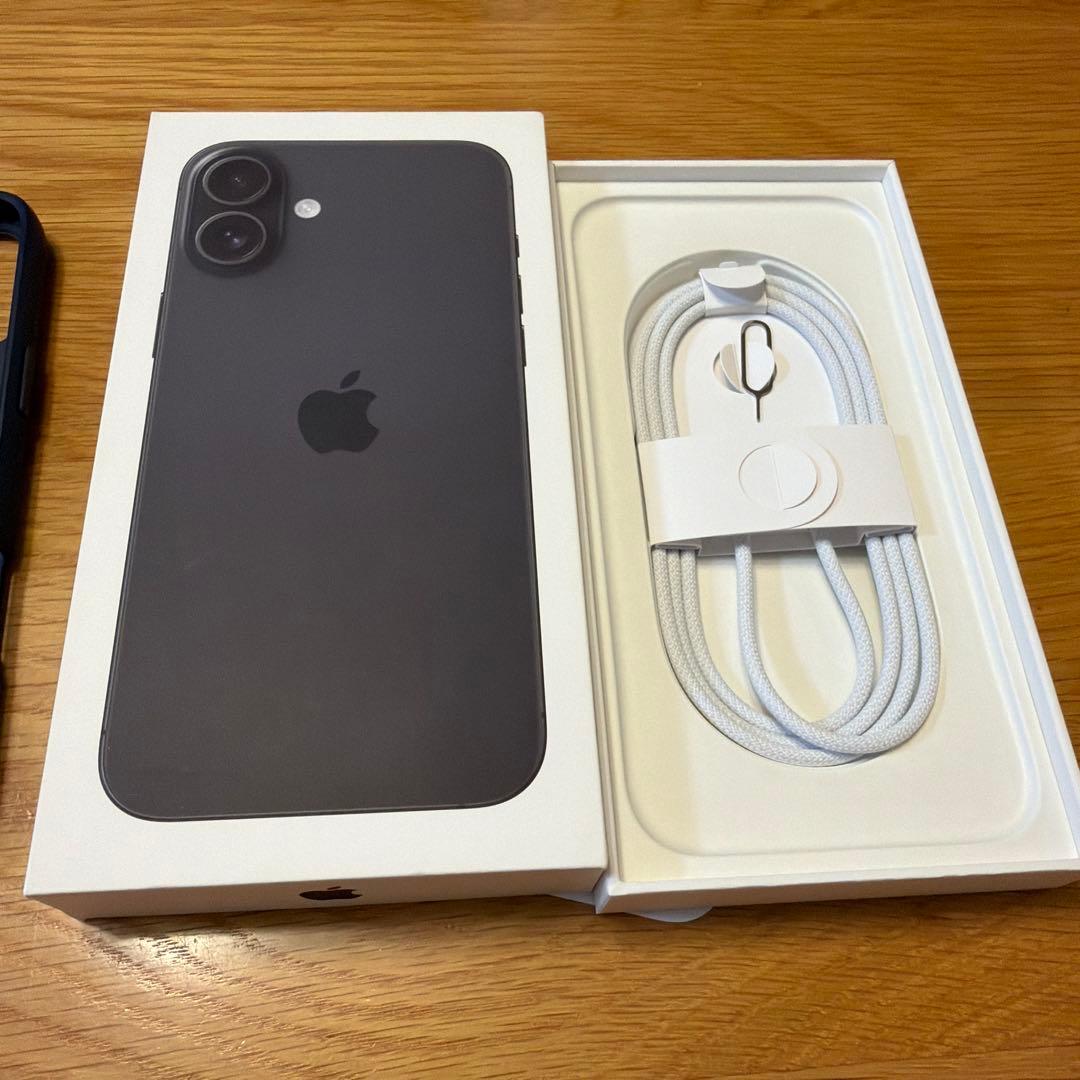 Apple iPhone16プラス SIMフリー本体 ブラック 128GB