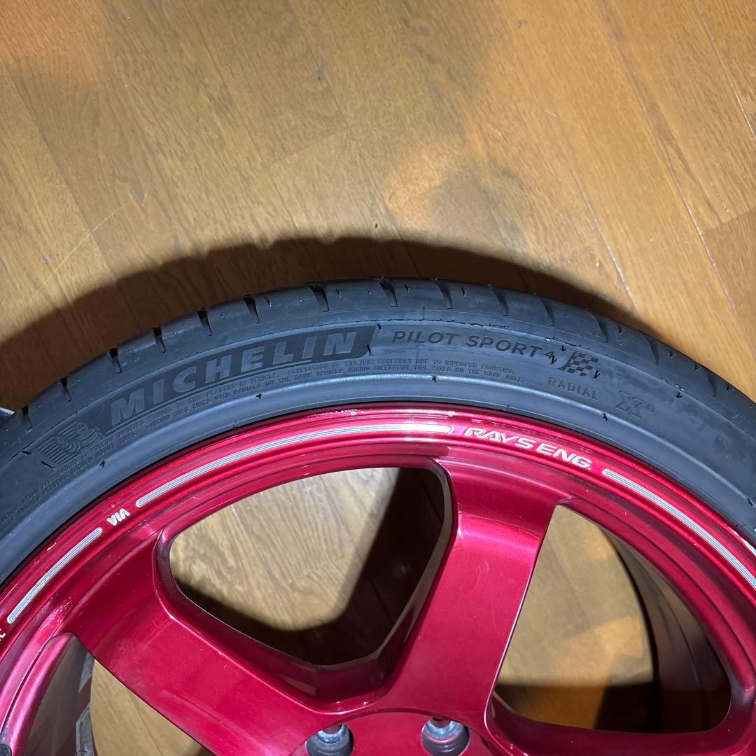 RAYS TE37 Ultra 19inch + ミシュランPS4
