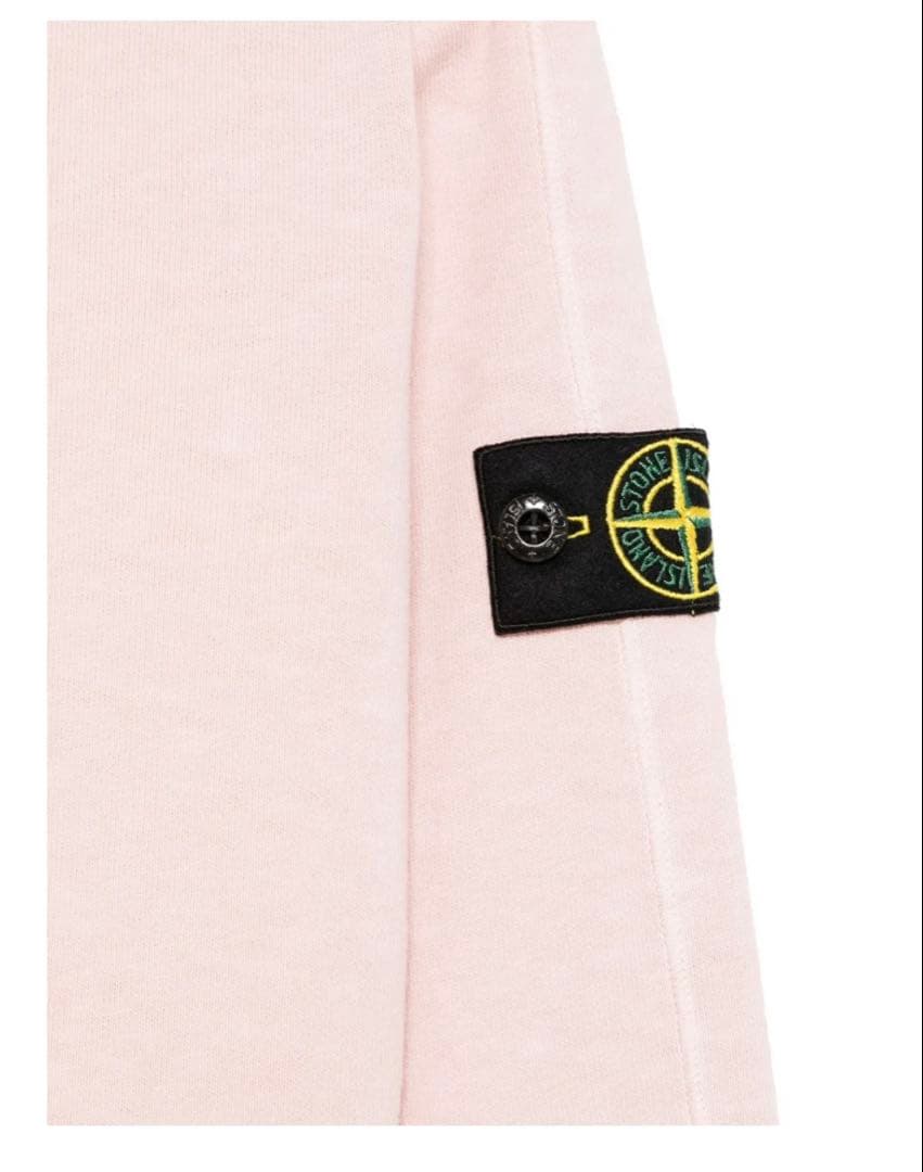 ストーンアイランド ピンク パーカー