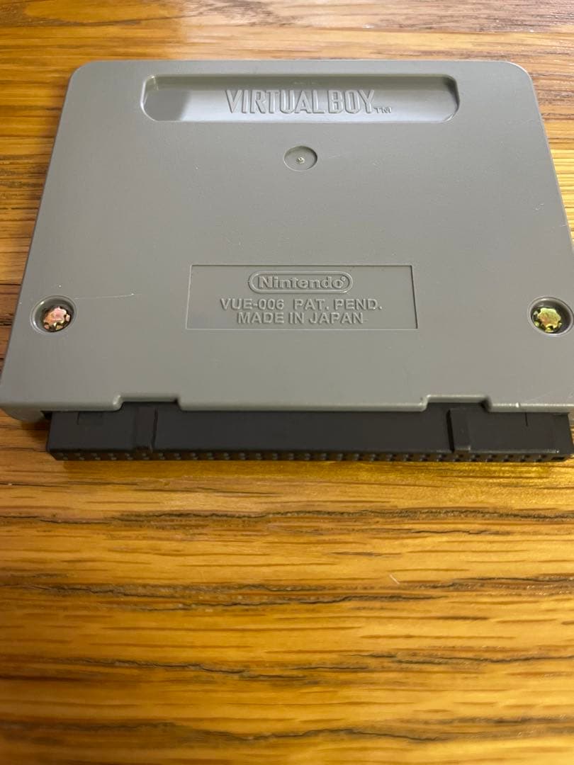 VIRTUAL BOY 本体とソフト(バーティカルフォース) ジャンク品