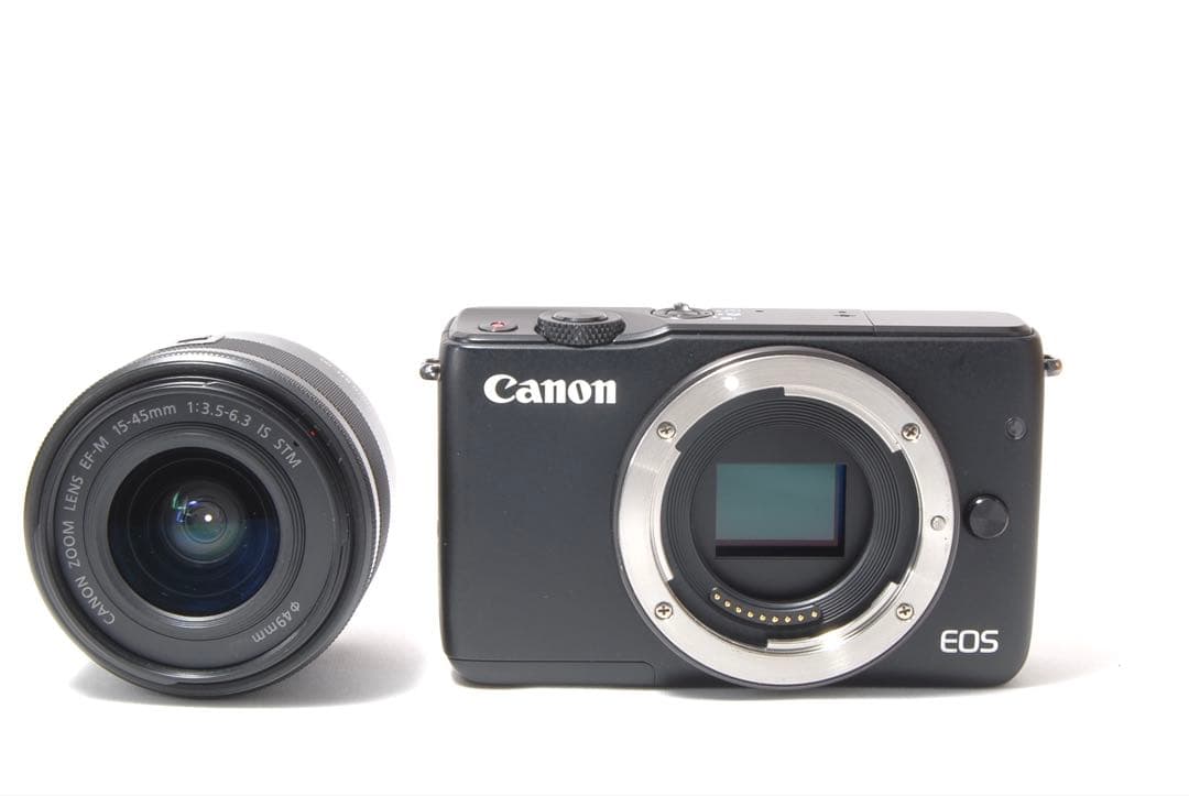 初心者おすすめ♪Canon EOS M10✨単焦点＆標準レンズ付 Wi-Fi搭載