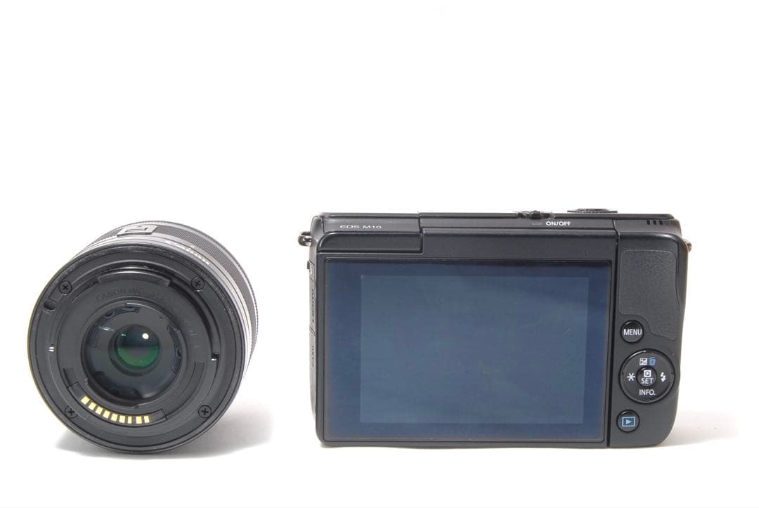 初心者おすすめ♪Canon EOS M10✨単焦点＆標準レンズ付 Wi-Fi搭載