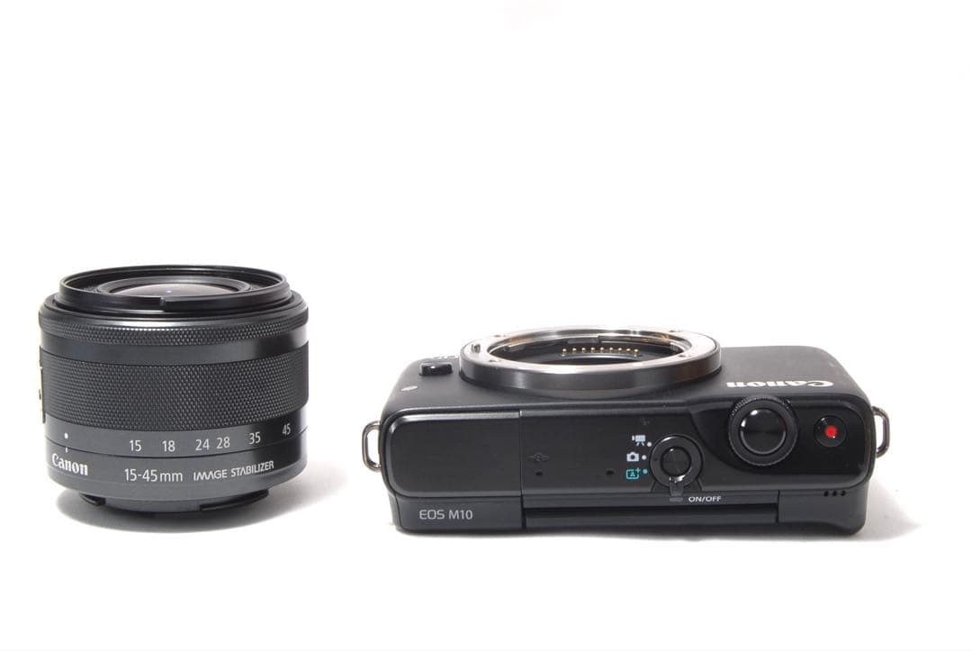 初心者おすすめ♪Canon EOS M10✨単焦点＆標準レンズ付 Wi-Fi搭載