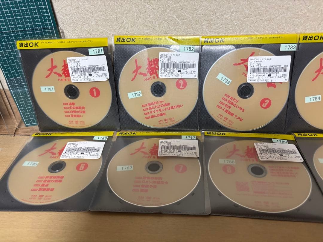 大都会　PARTII PARTⅢ DVD 全巻セット