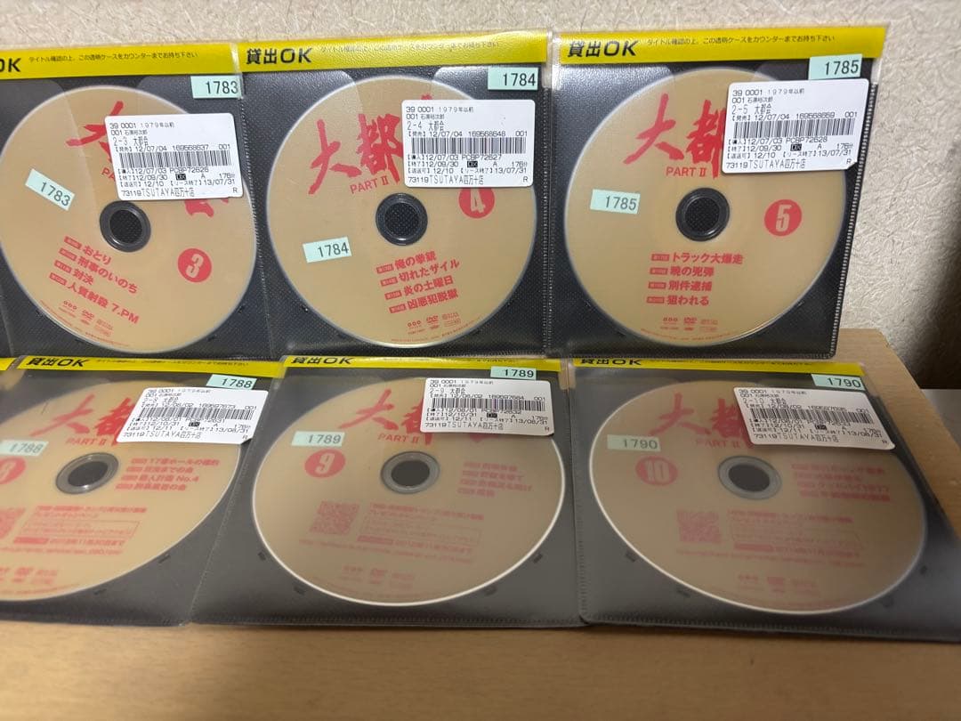 大都会　PARTII PARTⅢ DVD 全巻セット