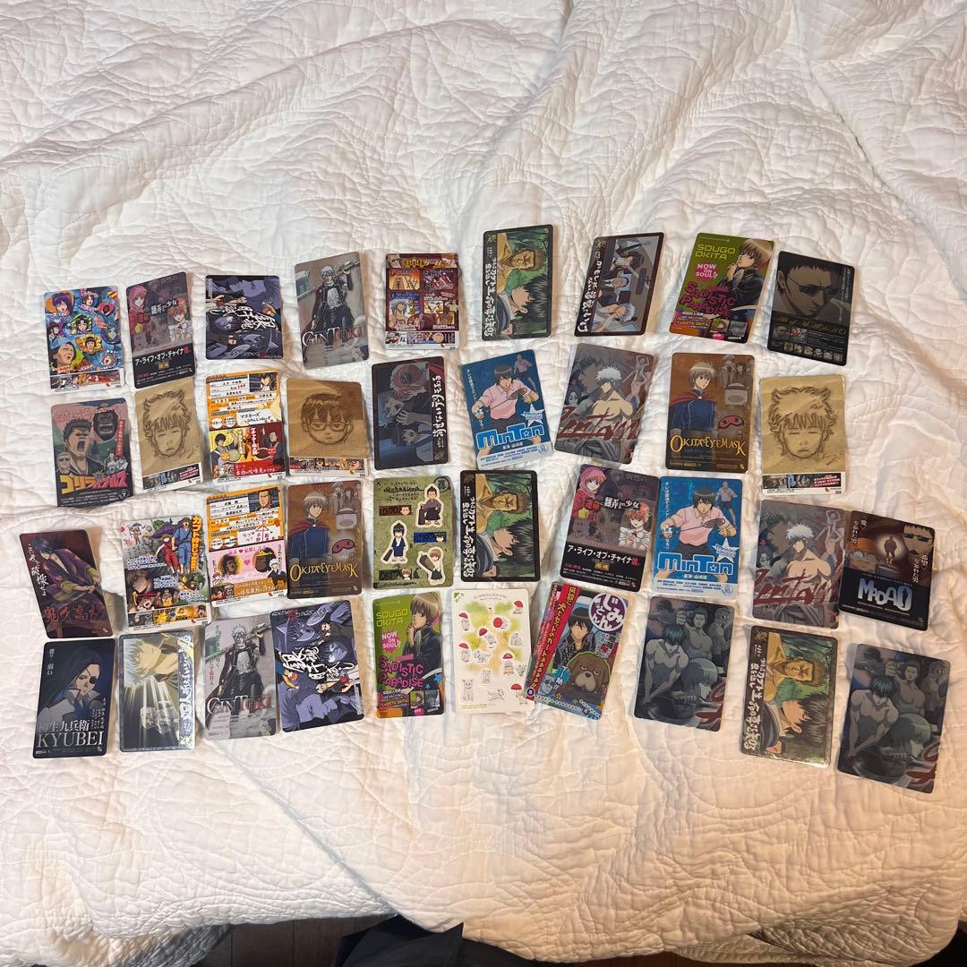 銀魂　トレーディングカードセット 約38枚