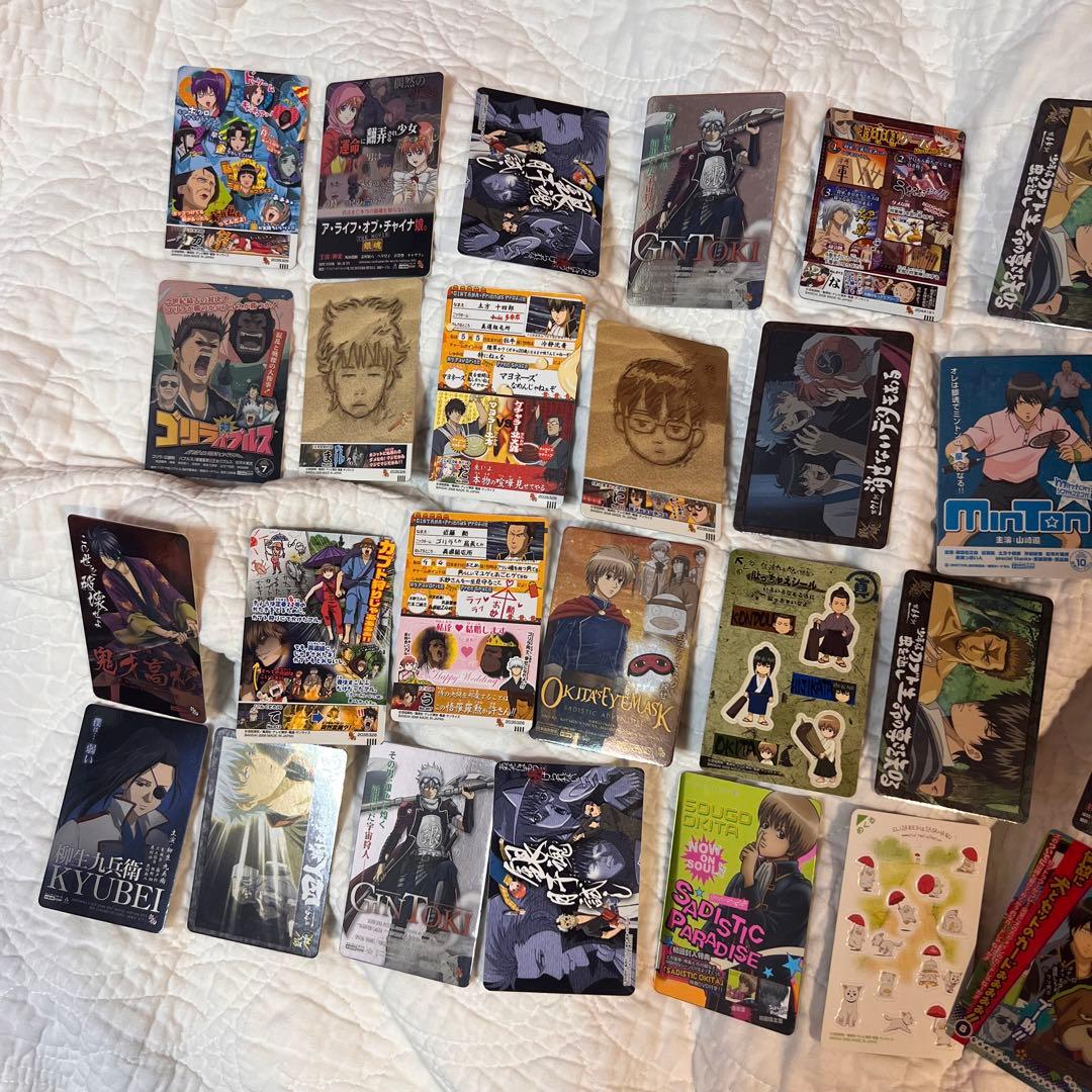 銀魂　トレーディングカードセット 約38枚