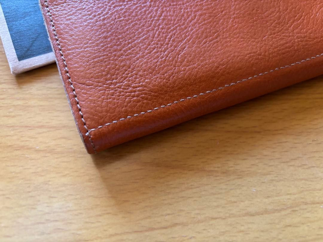 イルビゾンテ 長財布 キャメルヌメ革レザー 未使用に近い 正規品