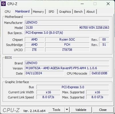 ミニPC Lenovo tiny m715q gen2