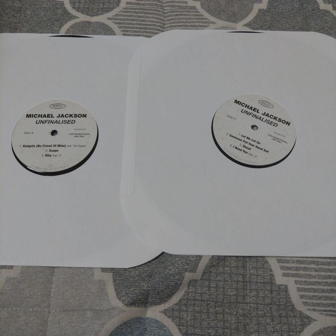 Michael Jackson UNFINALIZED 限定版レコード