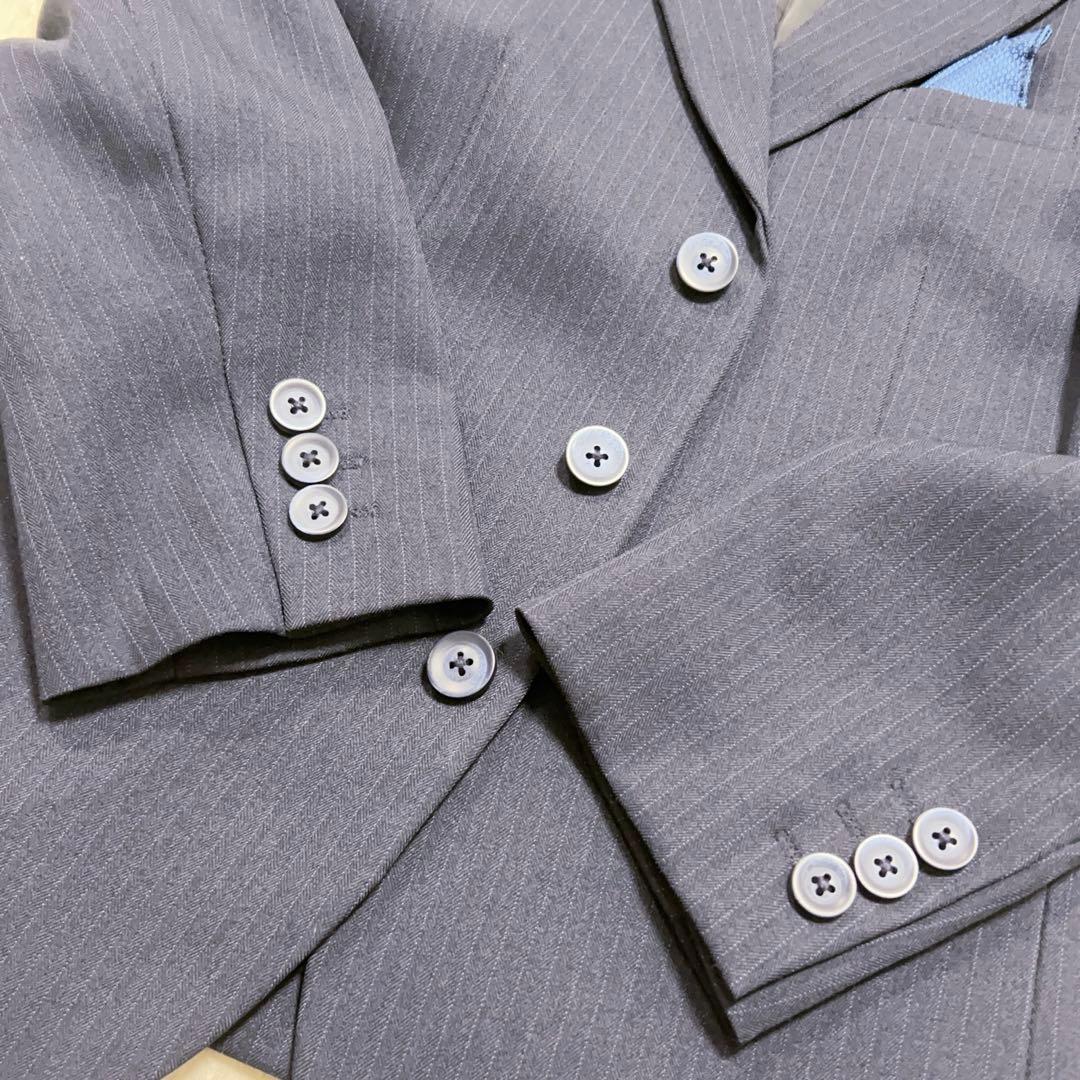 ELLE EN NOIR 130cm 男の子 フォーマル スーツ　ネイビー　エル