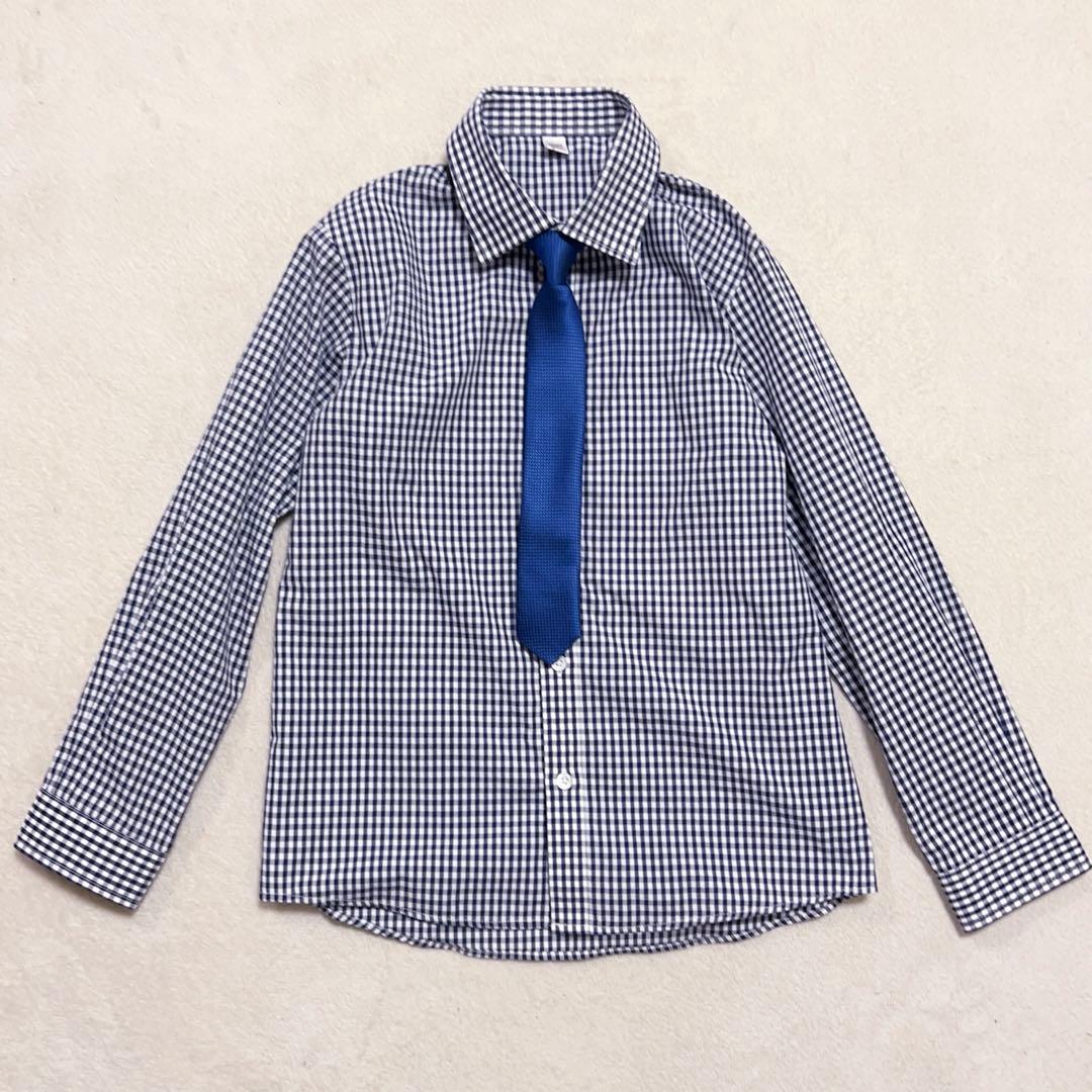 ELLE EN NOIR 130cm 男の子 フォーマル スーツ　ネイビー　エル