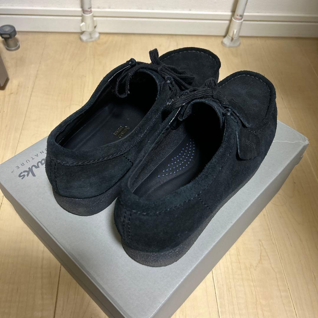 クラークス　ワラビー　Clarks wallabee ブラック26.5