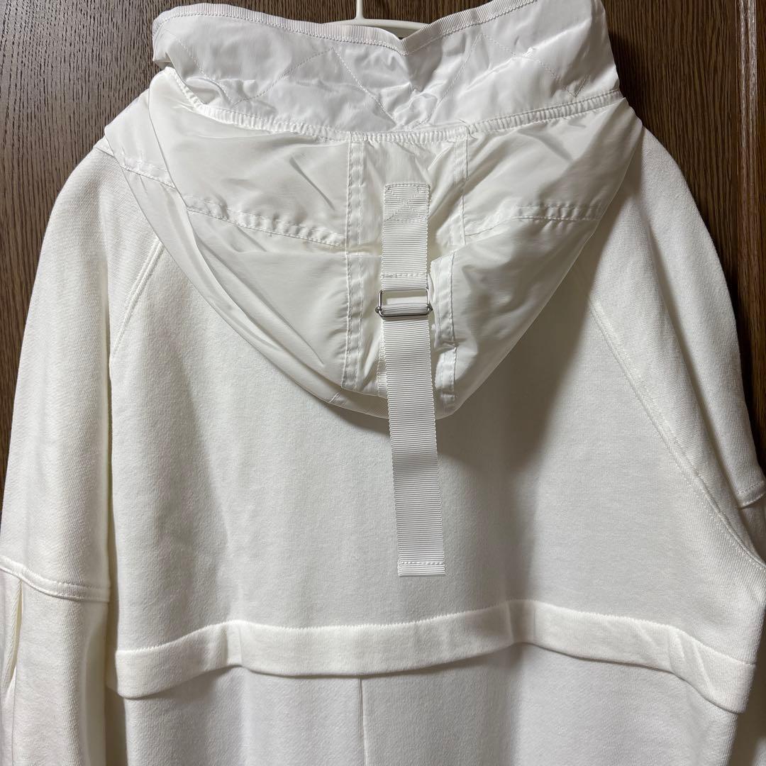 LASUD MILITARYスウェットロングワンピース　ヤマダヤ　綿　ホワイト