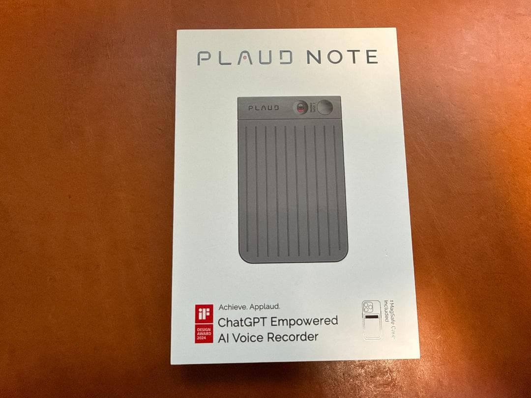 PLAUD NOTE ブラック AIボイスレコーダー