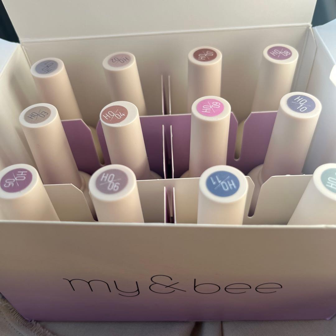 my&bee ハニーフラッシュマグネットジェル ネイルカラー 12本セット