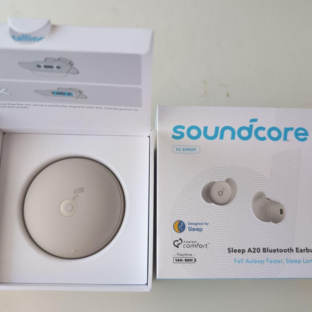 【ほぼ新品】soundcore Sleep A20 ワイヤレスイヤフォン