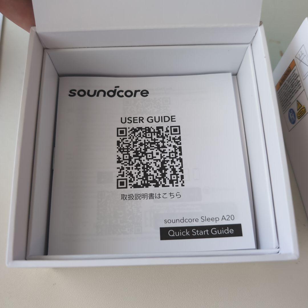 【ほぼ新品】soundcore Sleep A20 ワイヤレスイヤフォン