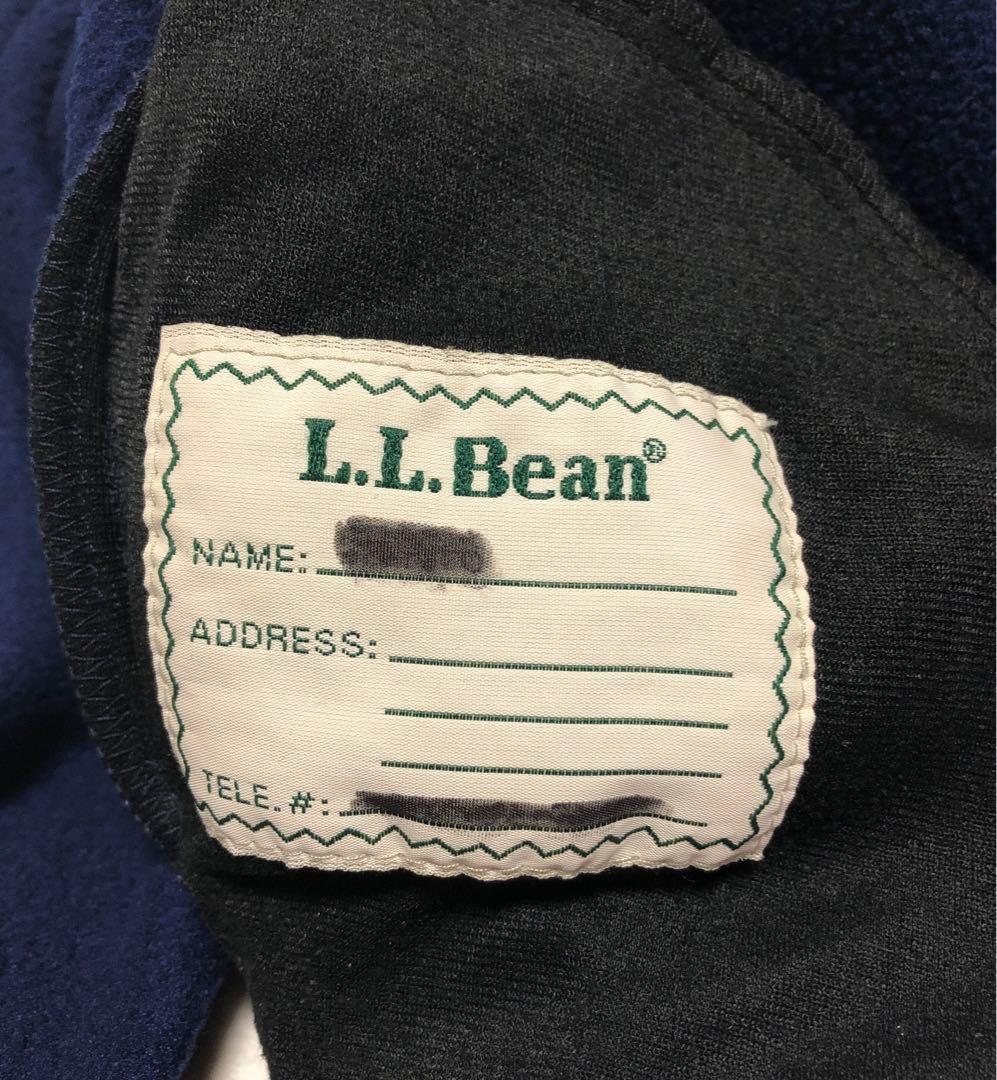 ■’80s■L.L.Bean■キッズ　ハーフスナップフリースジャケット■Mサイズ