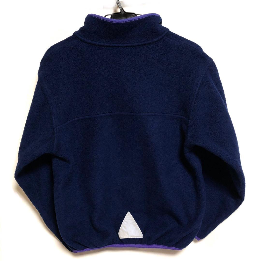 ■’80s■L.L.Bean■キッズ　ハーフスナップフリースジャケット■Mサイズ