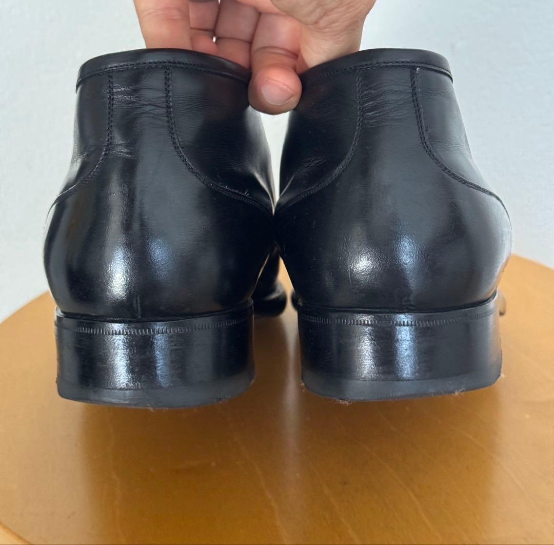 Le Yucca’s レユッカス チャッカブーツ 43 ブラック レザー