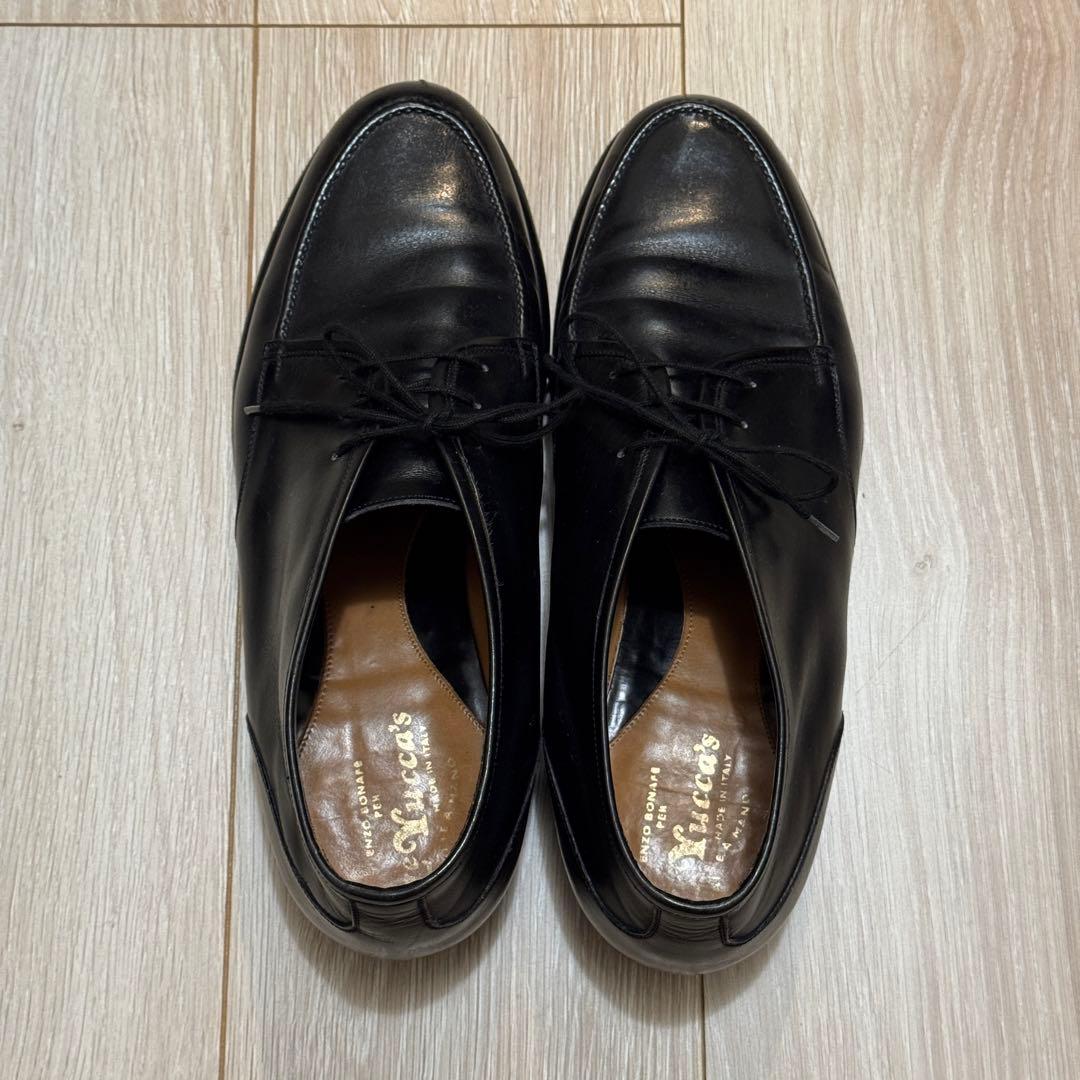 Le Yucca’s レユッカス チャッカブーツ 43 ブラック レザー