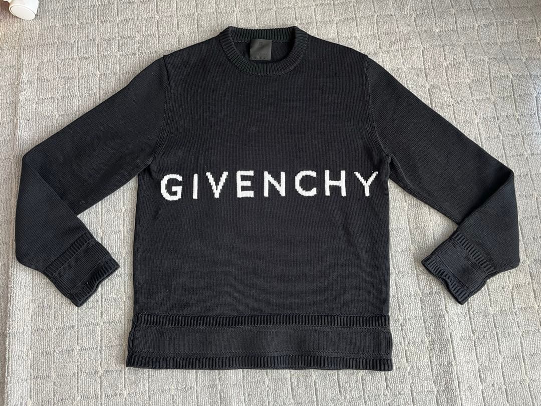 MAKO　GIVENCHY 4G コットン セーター ラウンドニット　XL